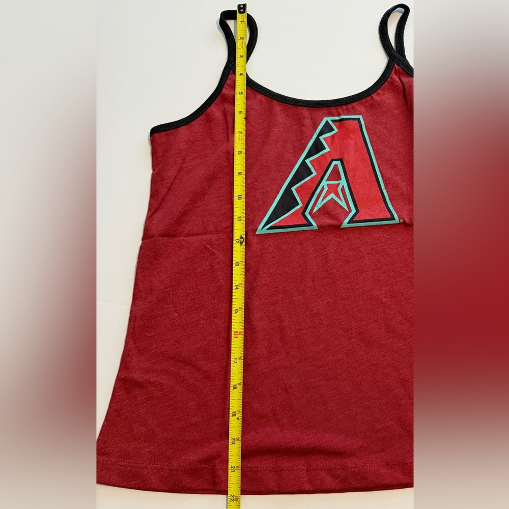 NWT New Era Women’s Red Arizona Diamondbacks tank top, Size Small - Picture 6 of 10